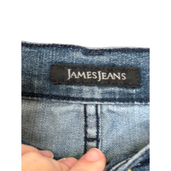 James Women's Jeans Dry Aged Fitted Mid-Rise Skinny Pockets Denim‎ Blue Size 28 - Picture 5 of 10